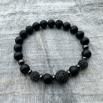 Pavé Onyx Bracelet